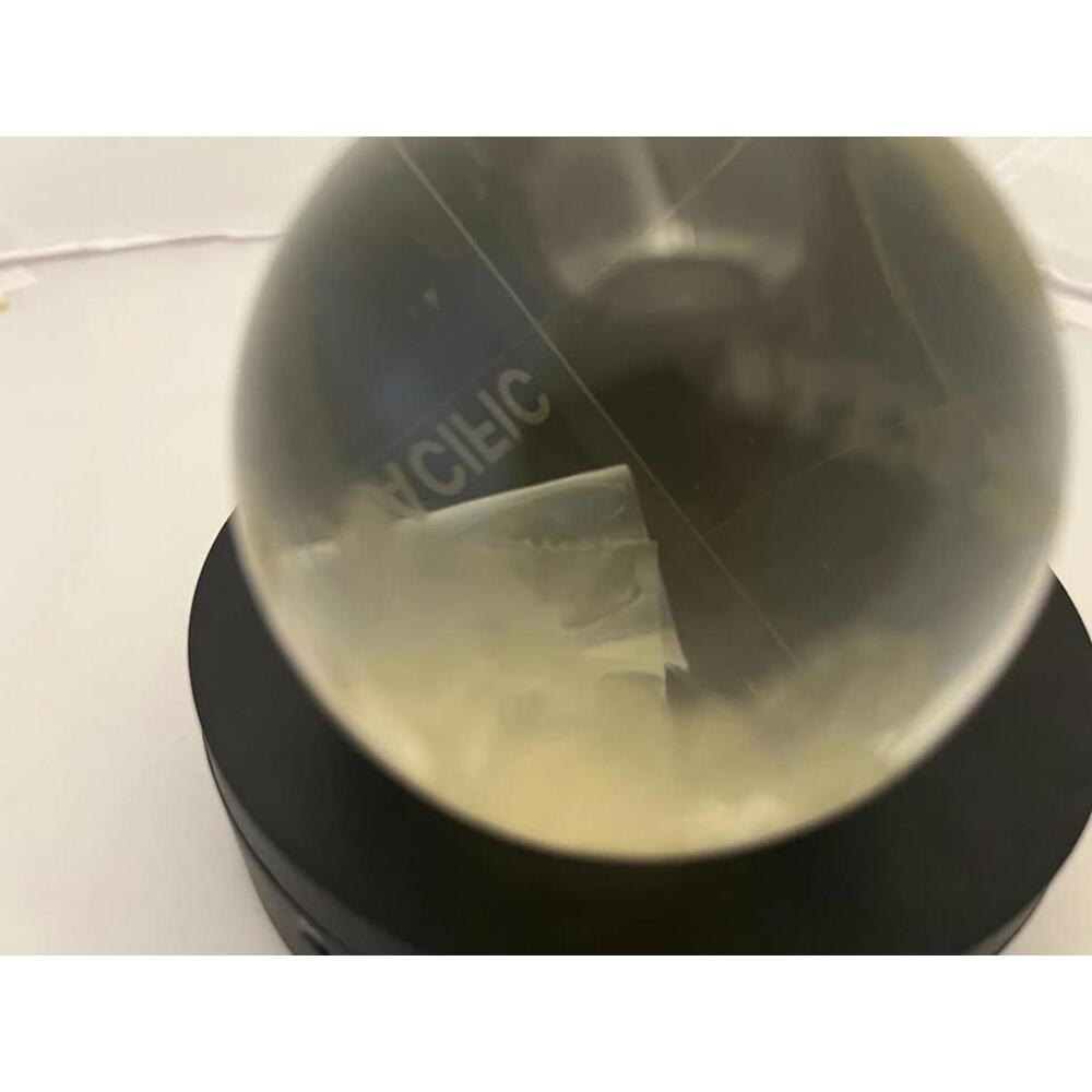 Vintage  1960's Crystal Globe – A World in Your Hands